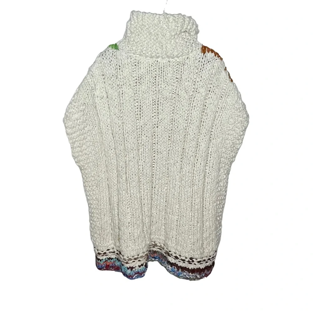 FINAL PRICE RARE FP x WeTheFree Care Sari Not Sari Organic Knit Sweater xs/s - Picture 9 of 16